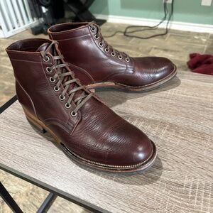 Viberg service boot 2030 last Polo Brown Oiled Shoulders Size 7.5E